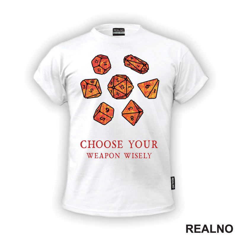 Choose Your Weapon Wiseley - D&D - Dungeons And Dragons - Majica