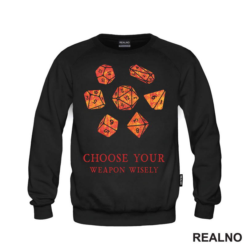 Choose Your Weapon Wiseley - D&D - Dungeons And Dragons - Majica