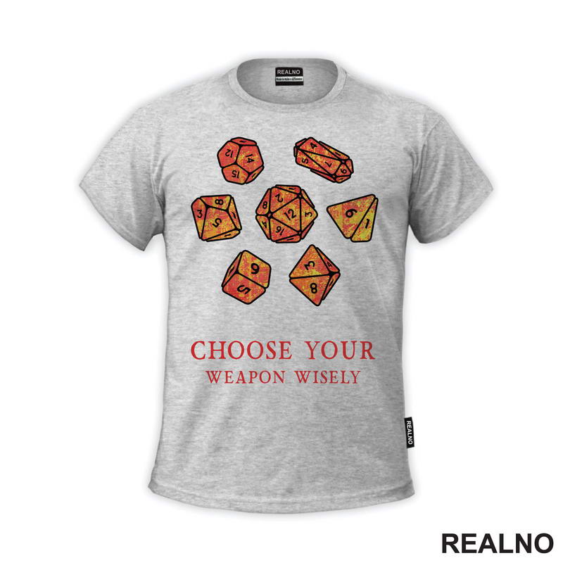 Choose Your Weapon Wiseley - D&D - Dungeons And Dragons - Majica