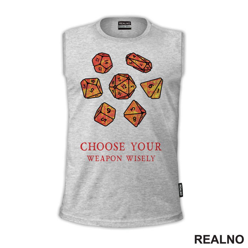 Choose Your Weapon Wiseley - D&D - Dungeons And Dragons - Majica