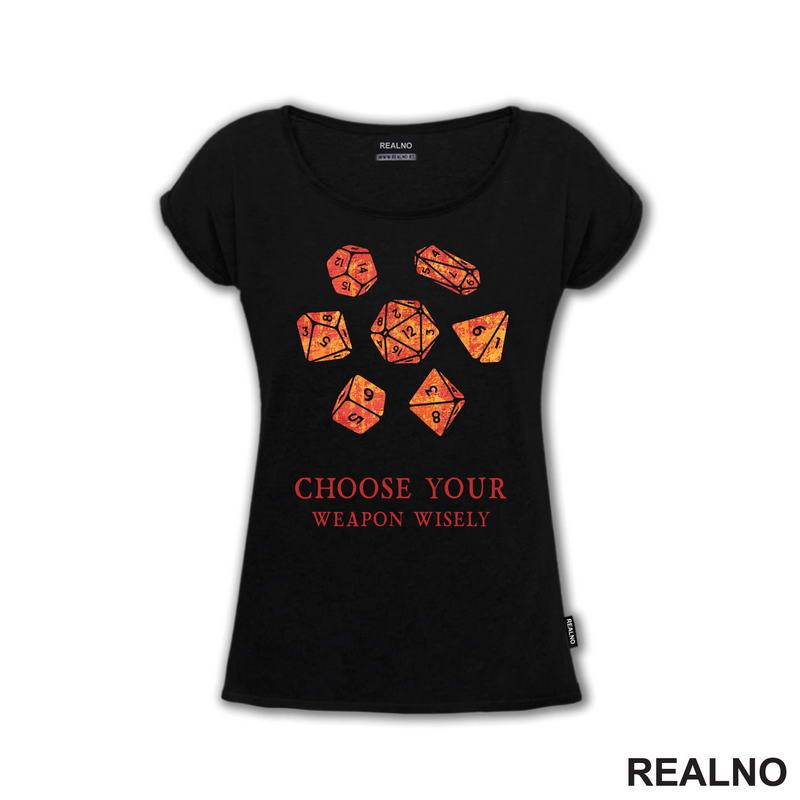 Choose Your Weapon Wiseley - D&D - Dungeons And Dragons - Majica
