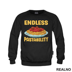 Endless Pastability - Yellow Letters - Hrana - Food - Majica