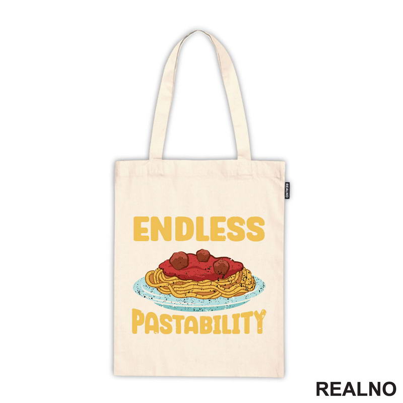 Endless Pastability - Yellow Letters - Hrana - Food - Majica