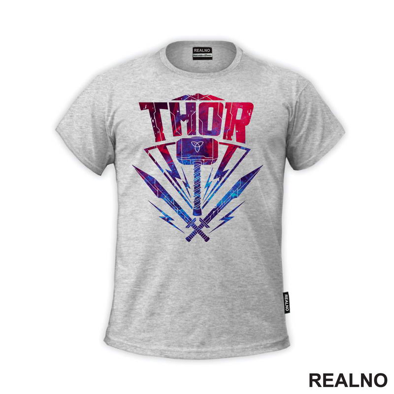 Symbols - Colors - Thor - Avengers - Majica