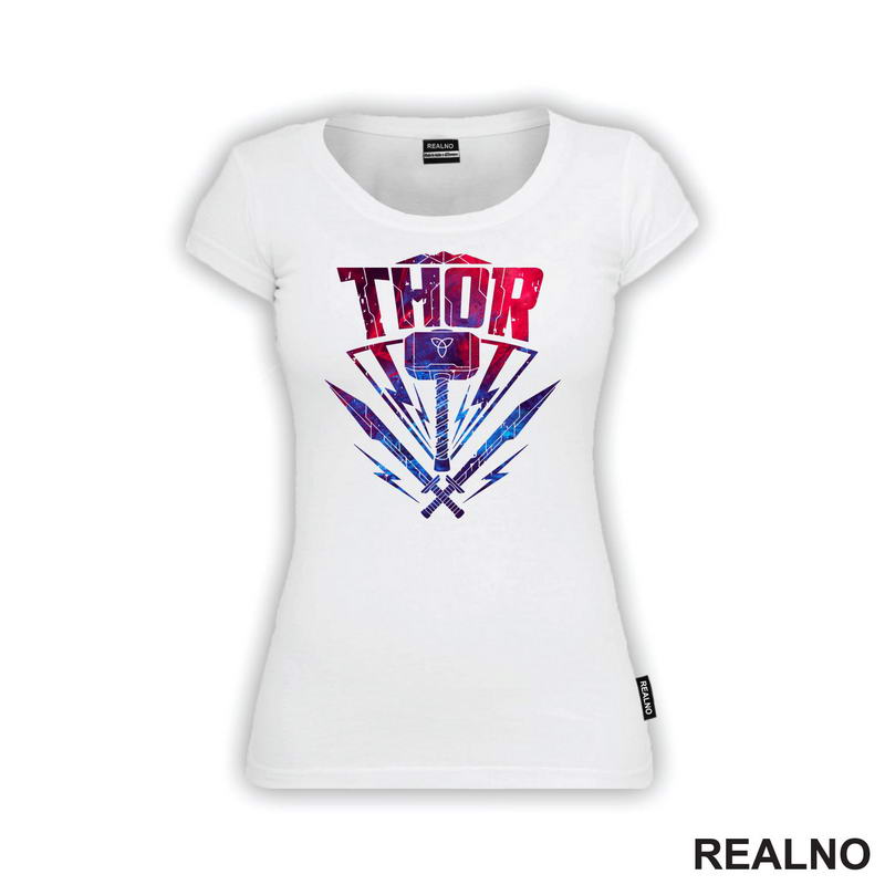 Symbols - Colors - Thor - Avengers - Majica