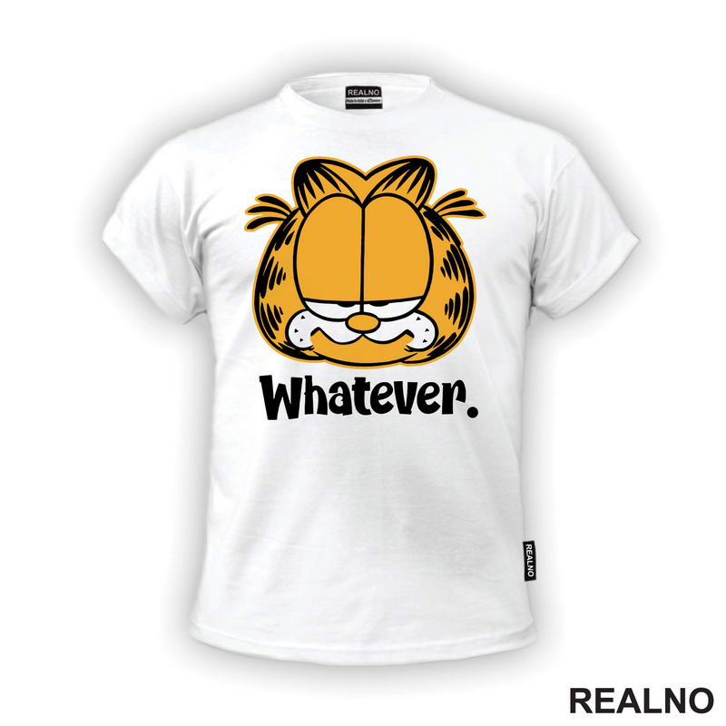 Whatever - Garfild - Glava - Crtani filmovi - Majica
