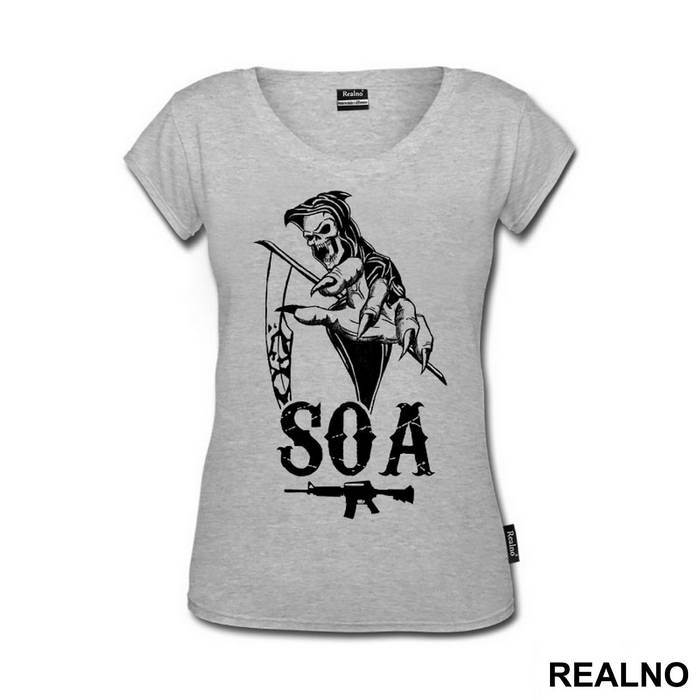 Logo With AK - 47 - Sons Of Anarchy - SOA