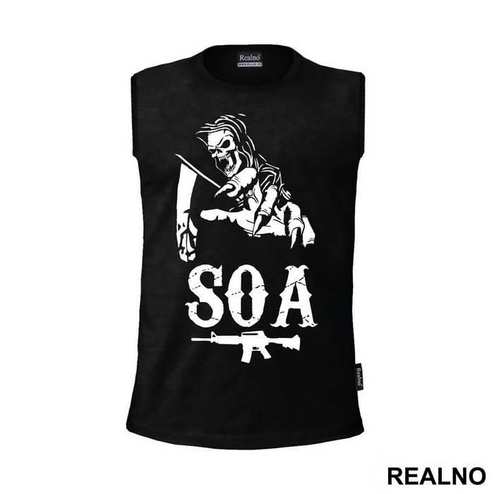 Logo With AK - 47 - Sons Of Anarchy - SOA