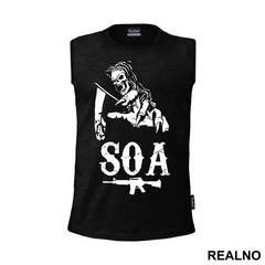 Logo With AK - 47 - Sons Of Anarchy - SOA