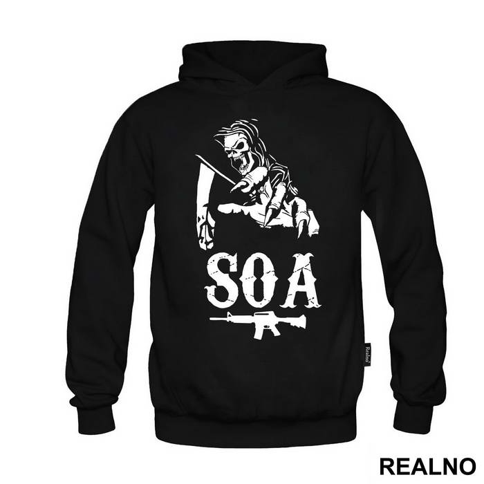 Logo With AK - 47 - Sons Of Anarchy - SOA