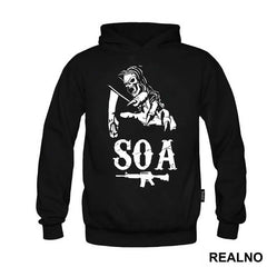 Logo With AK - 47 - Sons Of Anarchy - SOA