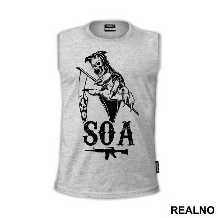 Logo With AK - 47 - Sons Of Anarchy - SOA