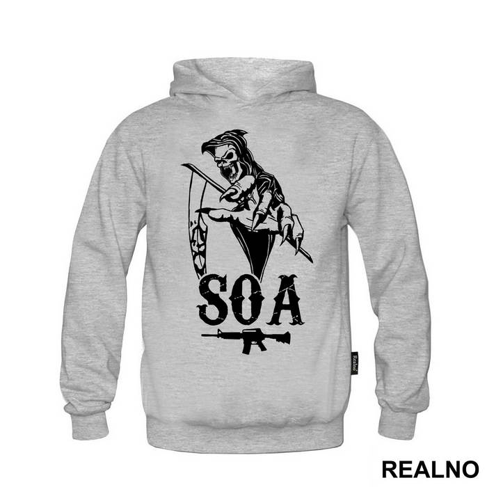 Logo With AK - 47 - Sons Of Anarchy - SOA