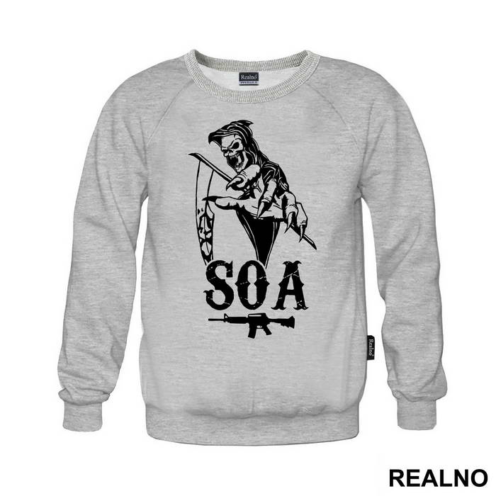 Logo With AK - 47 - Sons Of Anarchy - SOA