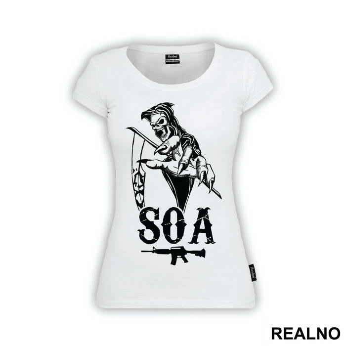 Logo With AK - 47 - Sons Of Anarchy - SOA