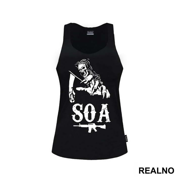 Logo With AK - 47 - Sons Of Anarchy - SOA