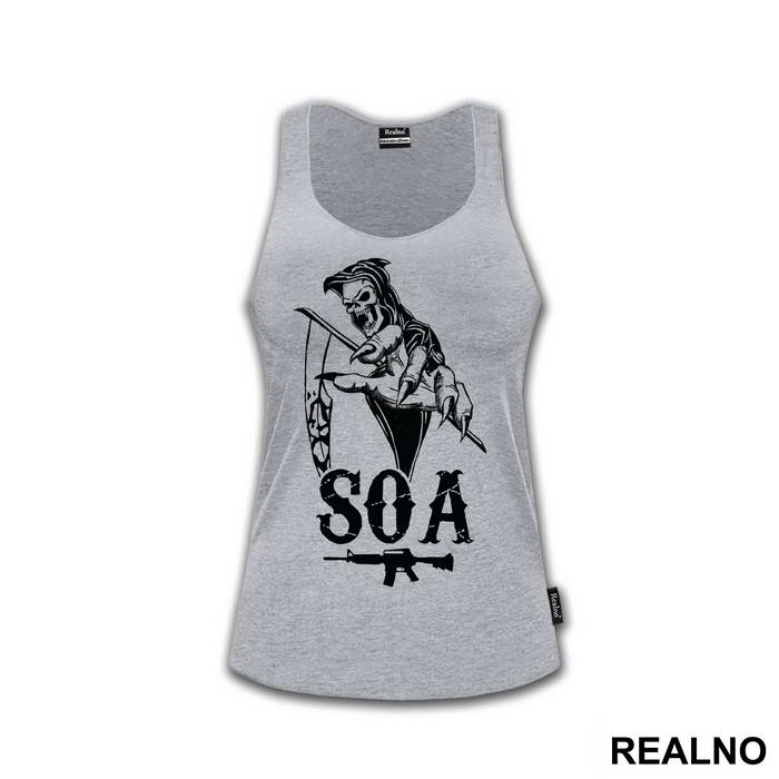 Logo With AK - 47 - Sons Of Anarchy - SOA