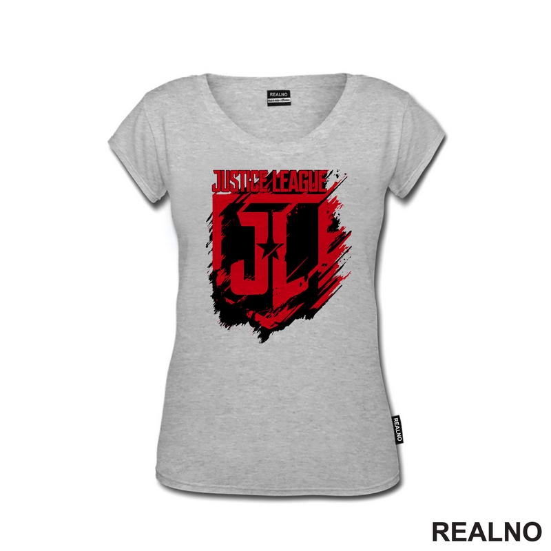 Red Logo - Justice League - Majica