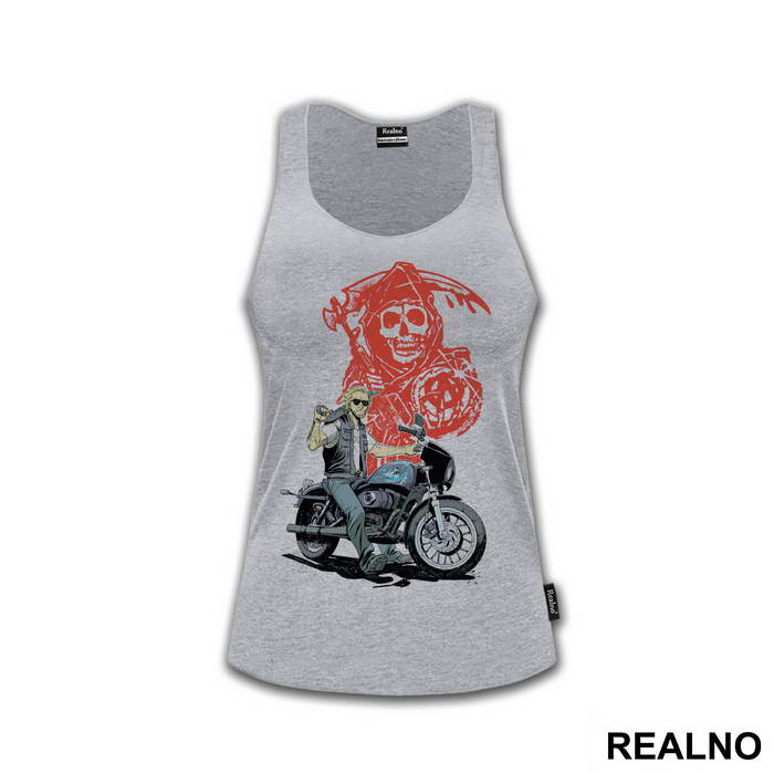 Jackson 'Jax' Teller And Red Logo - Sons Of Anarchy - SOA
