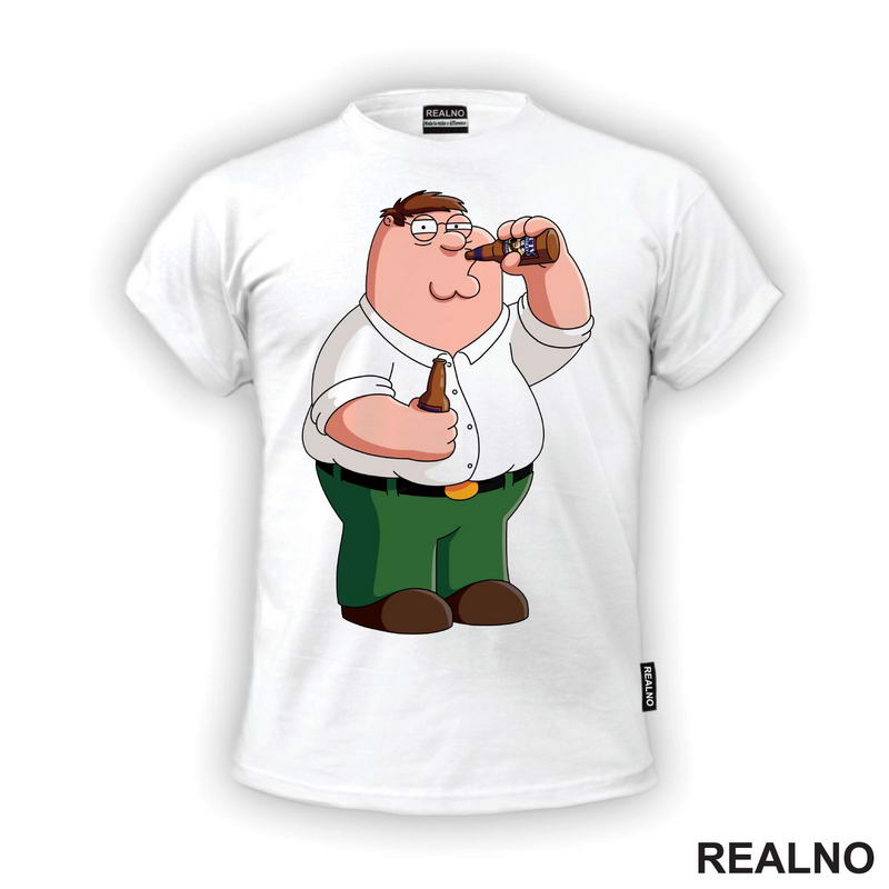 Pete Drinks - Family Guy - Majica