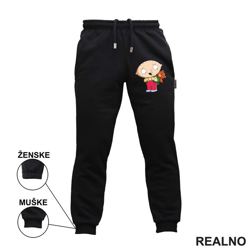 Stewie And Rupert - Teddy Bear - Family Guy - Majica