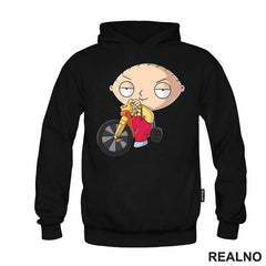 Stewie Rides A Bike - Family Guy - Majica
