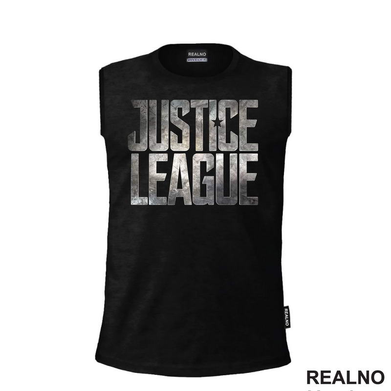 Metallic Logo - Justice League - Majica