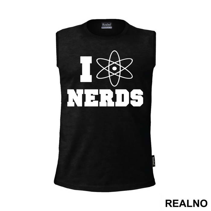I Love Nerds - Geek - Majica