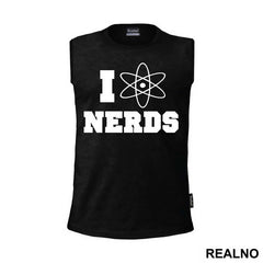 I Love Nerds - Geek - Majica