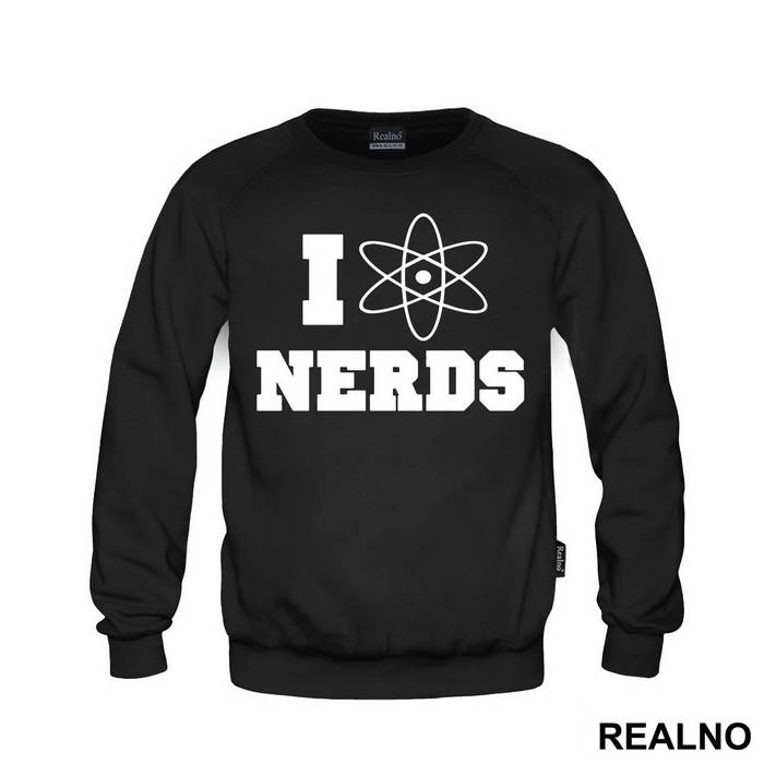 I Love Nerds - Geek - Majica