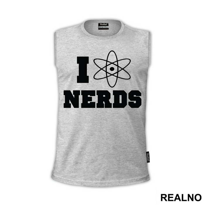 I Love Nerds - Geek - Majica