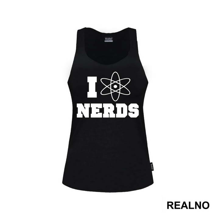 I Love Nerds - Geek - Majica