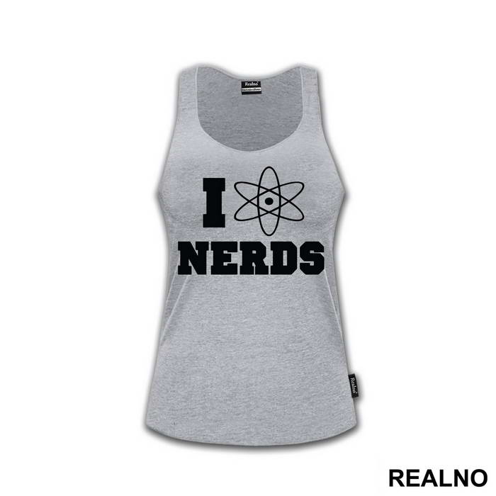 I Love Nerds - Geek - Majica