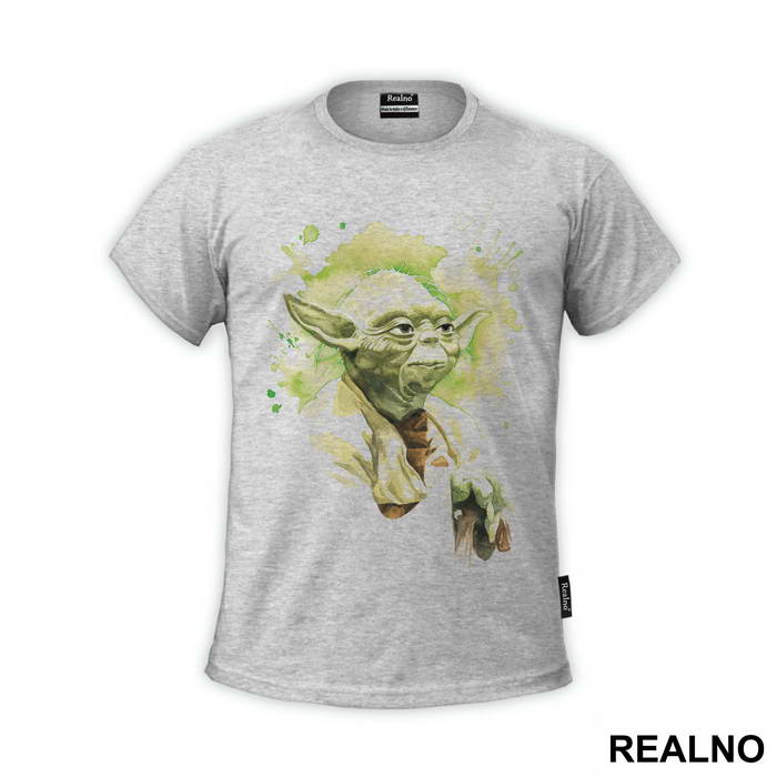 Yoda Watercolor - Star Wars