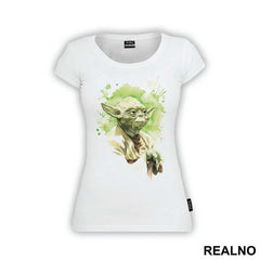 Yoda Watercolor - Star Wars