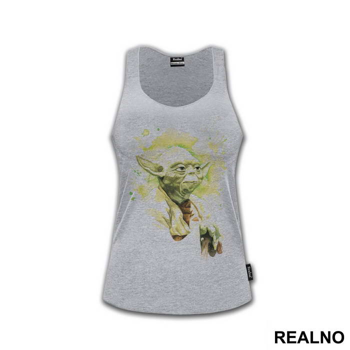 Yoda Watercolor - Star Wars