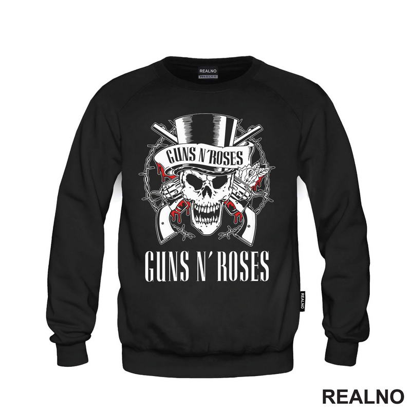 Guns N Roses - Skull - Muzika - Majica