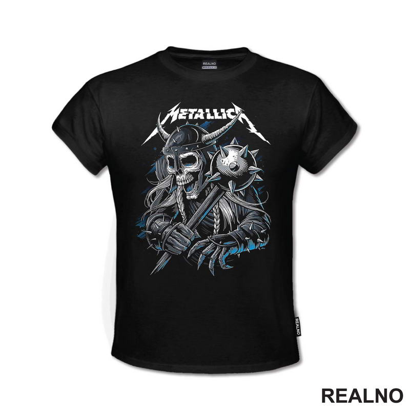 Metallica - Viking Skull - Muzika - Majica