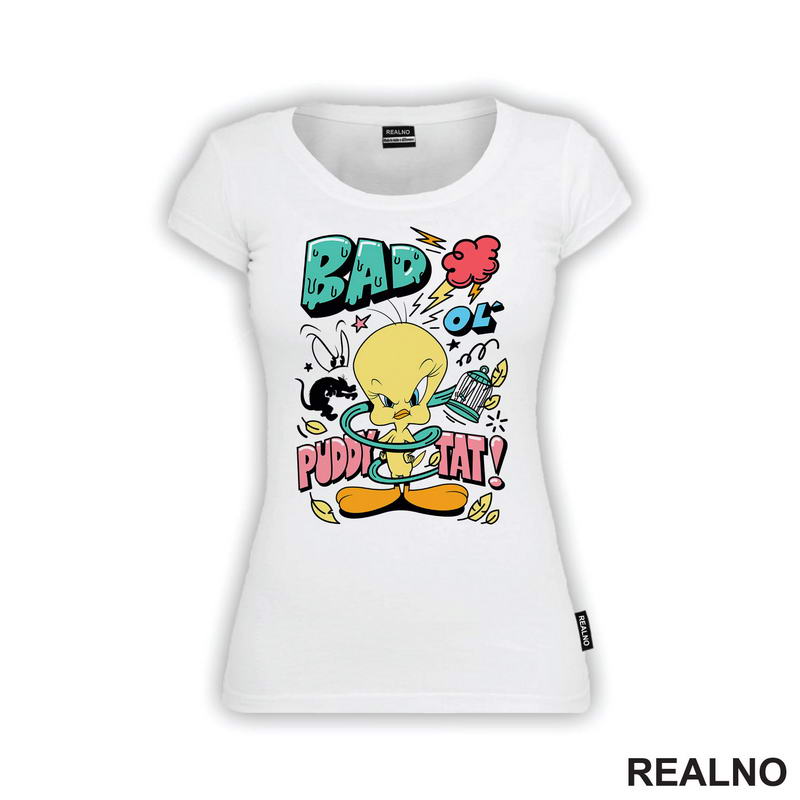 Bad Ol' Putty Tat - Tviti i Silvester - Crtani Filmovi - Majica