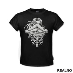 Rib Cage - Girl - Art - Majica