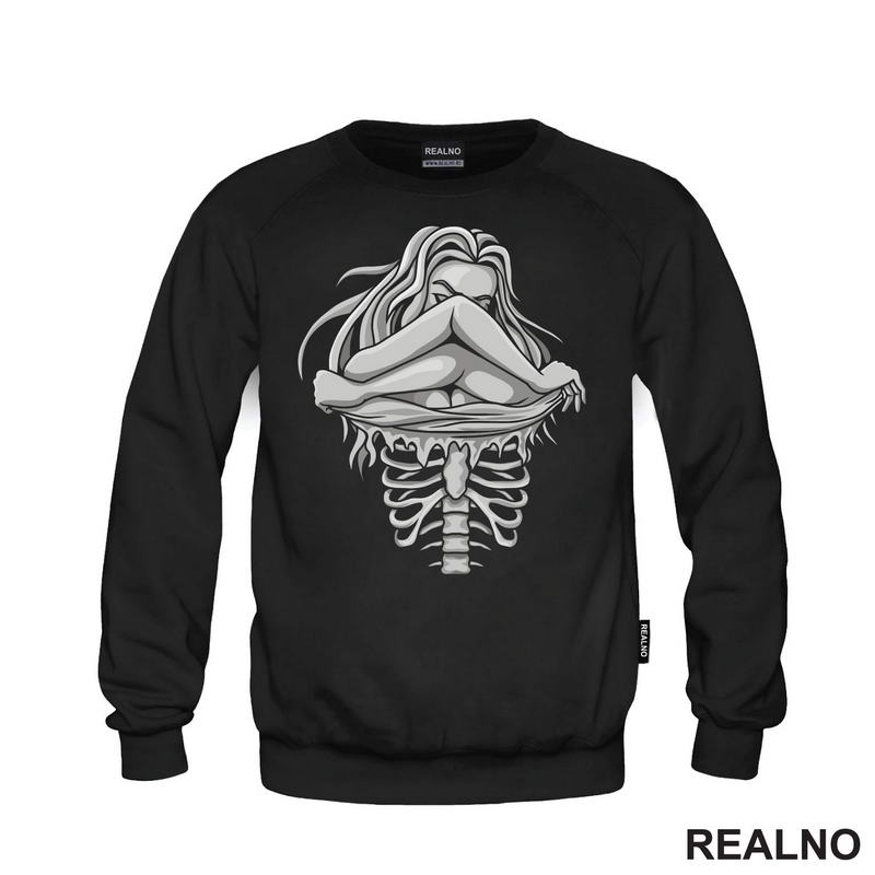 Rib Cage - Girl - Art - Majica