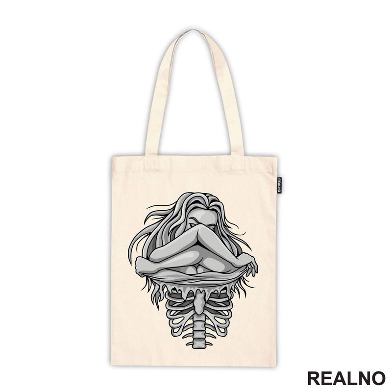 Rib Cage - Girl - Art - Majica