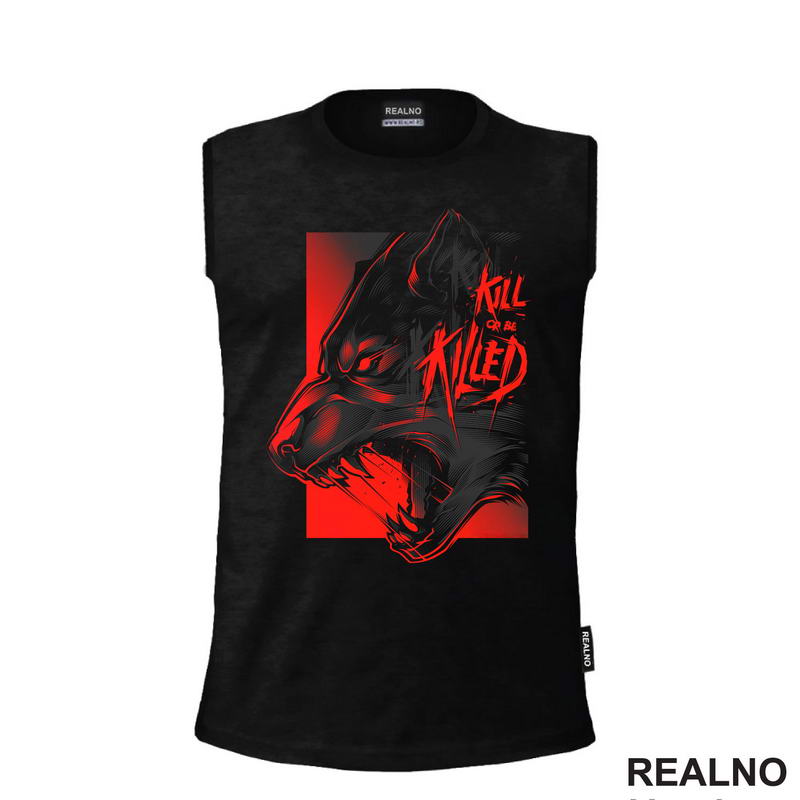 Kill Or Be Killed - Vuk - Životinje - Majica