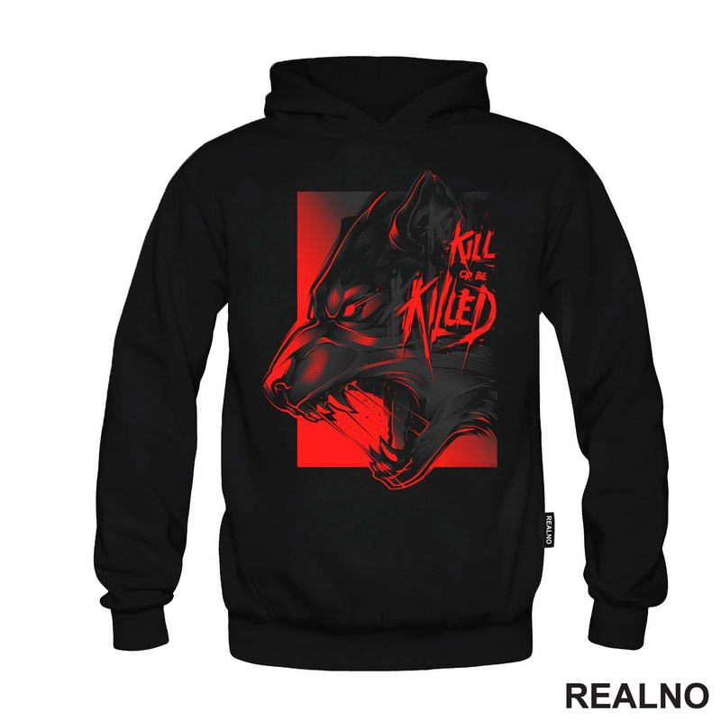 Kill Or Be Killed - Vuk - Životinje - Majica