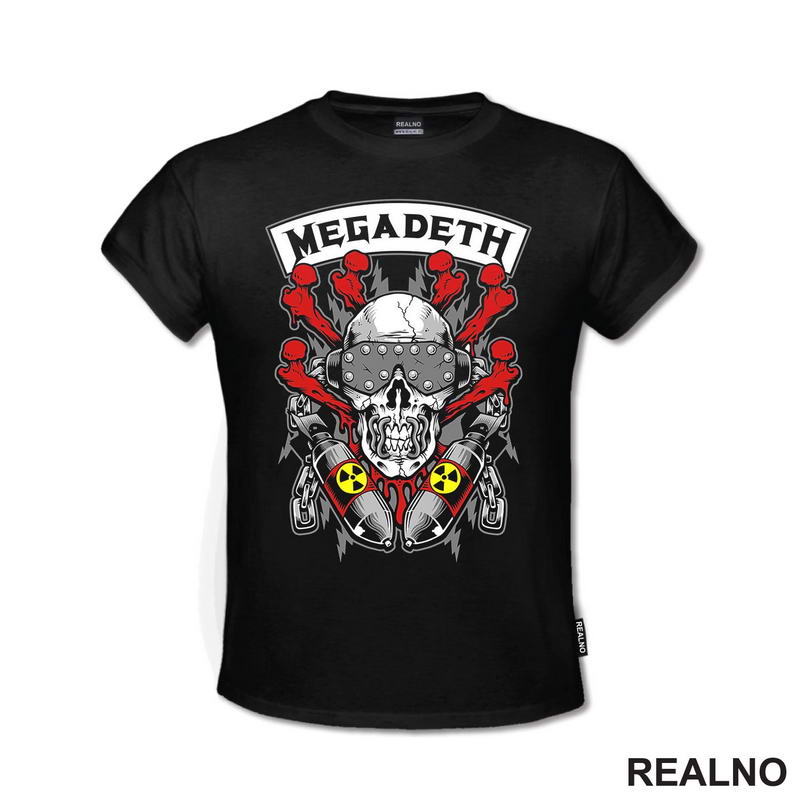 Megadeth - Skull - Muzika - Majica