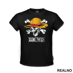 Scratched Skull - One Piece - Majica