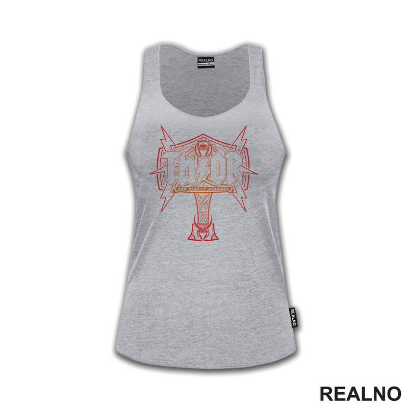 Mjolnir - Red - Thor - Majica
