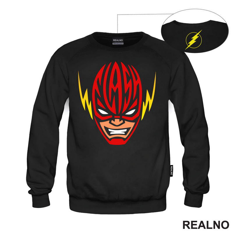 Face - Lines - Flash - Majica