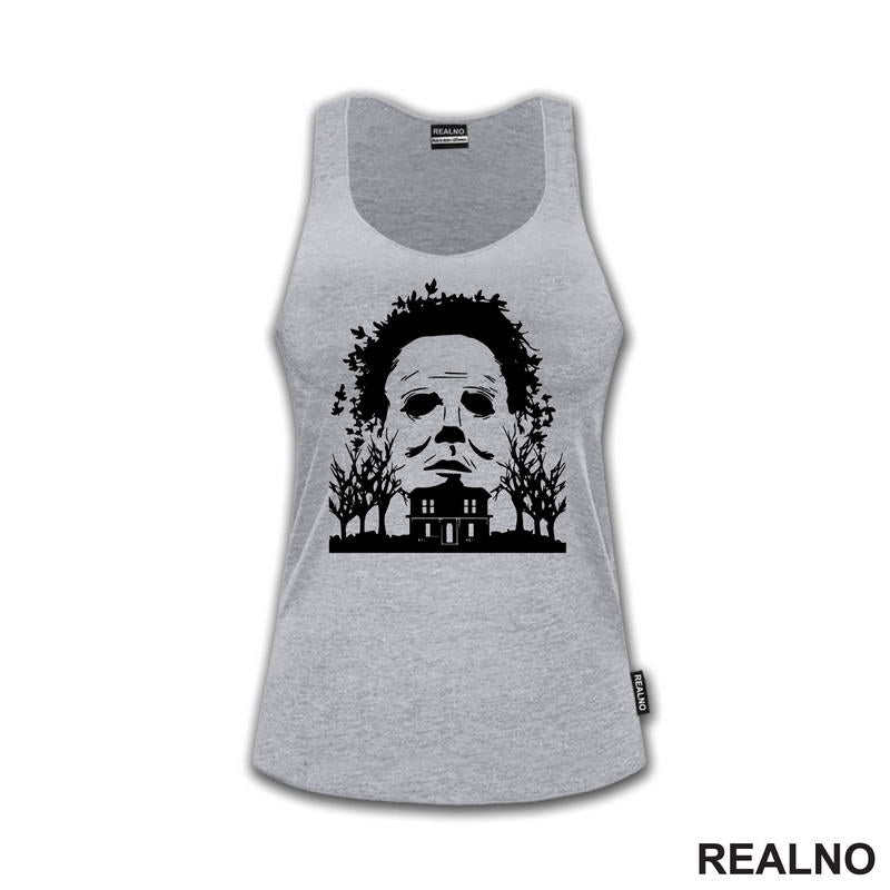 Michael Myers - Face In The Woods - Horror - Filmovi - Majica
