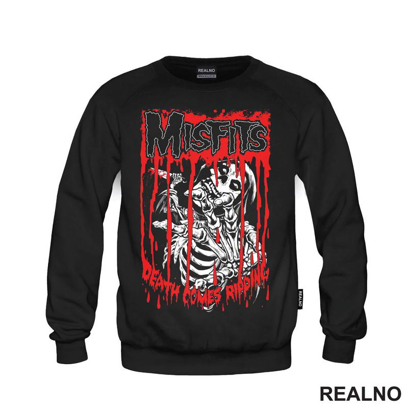 Misfits - Death Comes Ripping - Muzika - Majica